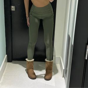 Green leggings from fabletics